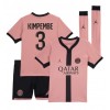 Paris Saint-Germain Presnel Kimpembe #3 3rd Trikot 2024-25 Kurzarm (+ kurze hosen)